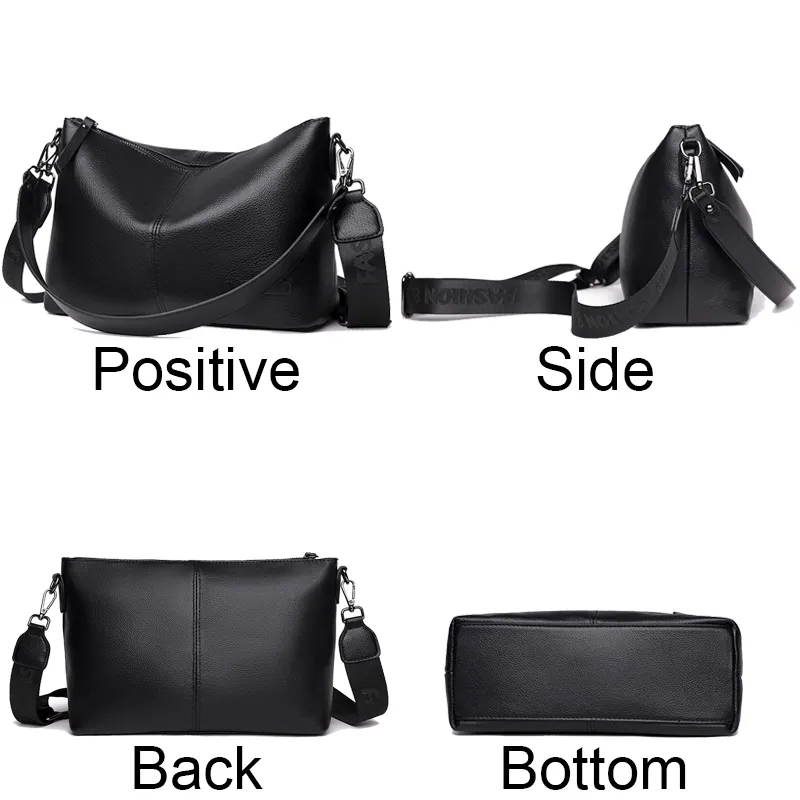 Carrier Calf Leather Lady Tote Bag - Image 3