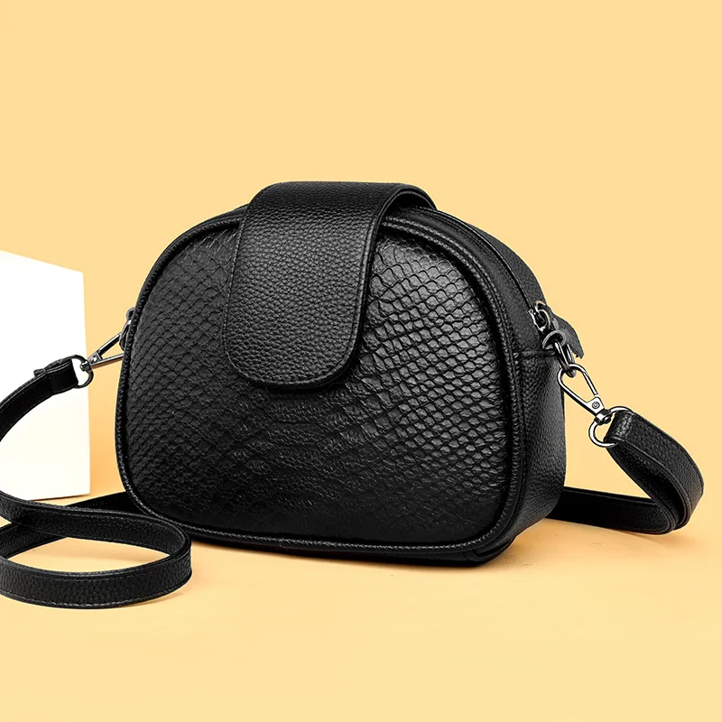 Carrier Cowhide Designer Small Crossbody Handbags - Image 2