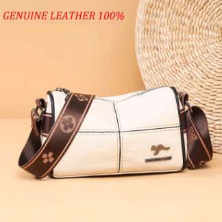 Carrier Genuine Leather Crossbody bag