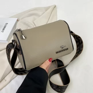 Carrier Genuine Leather Cowhide Handbag