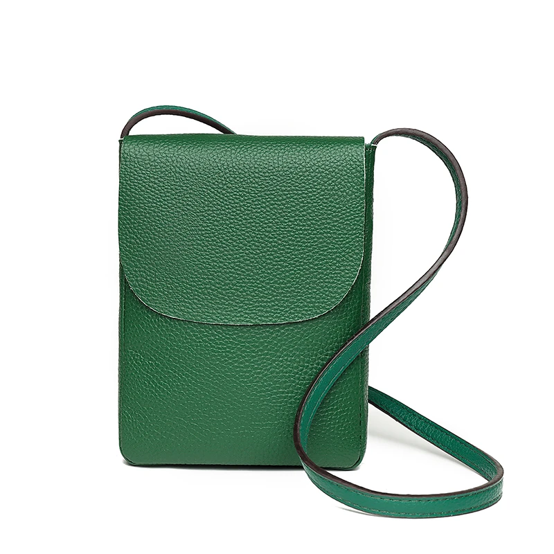 Carrier Genuine Leather Small Shoulder Phone Bag - Image 3