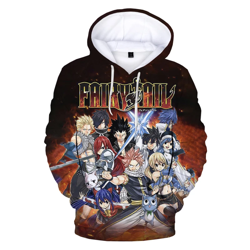Maxstreet 3D Print Anime Fairy Tail Hoodie - Image 2
