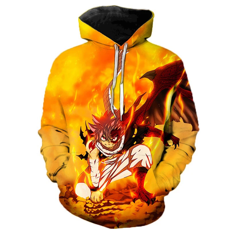 Maxstreet 3D Print Anime Fairy Tail Hoodie - Image 5