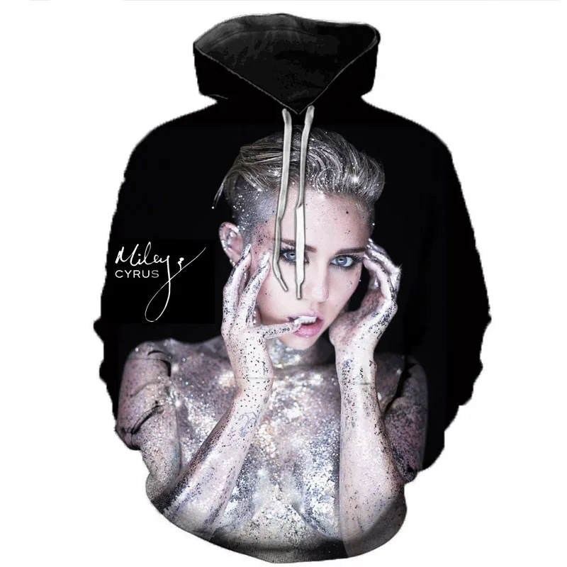 Maxstreet Miley Cyrus 3D Printed Hoodie - Image 4