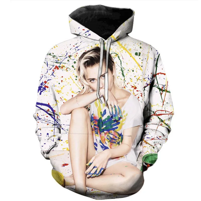 Maxstreet Miley Cyrus 3D Printed Hoodie - Image 6