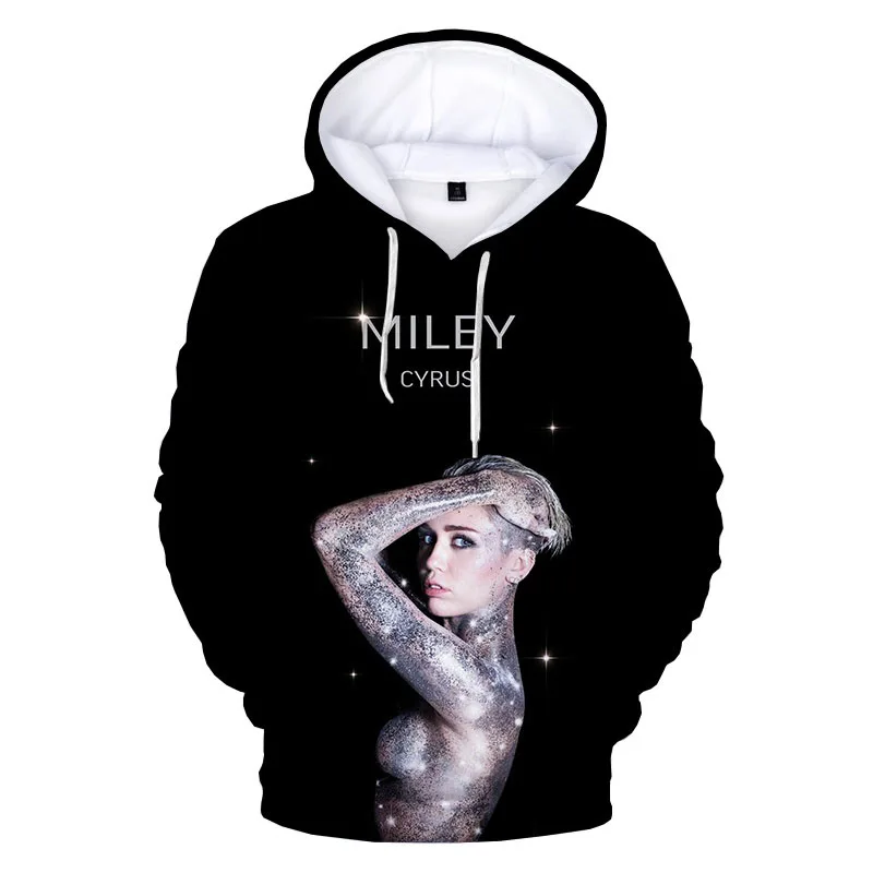 Maxstreet Miley Cyrus 3D Printed Hoodie
