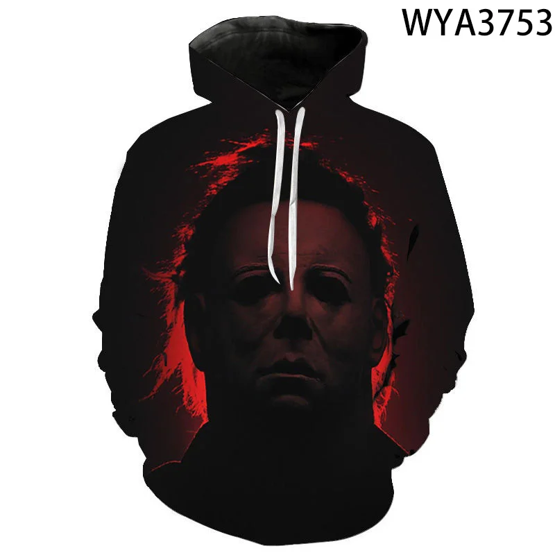 Maxstreet Halloween Horror Movie Michael Myers 3D Printed Hoodies - Image 3
