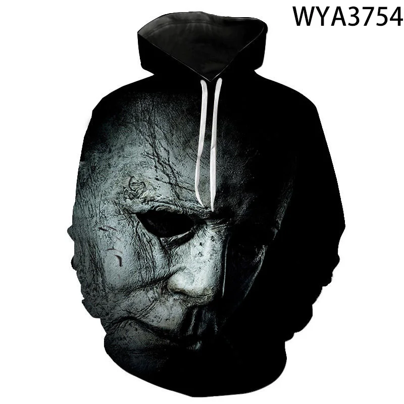 Maxstreet Halloween Horror Movie Michael Myers 3D Printed Hoodies - Image 5