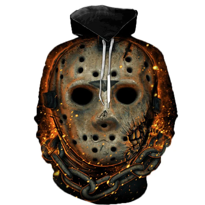 Maxstreet Halloween Horror Movie Michael Myers 3D Printed Hoodies - Image 6