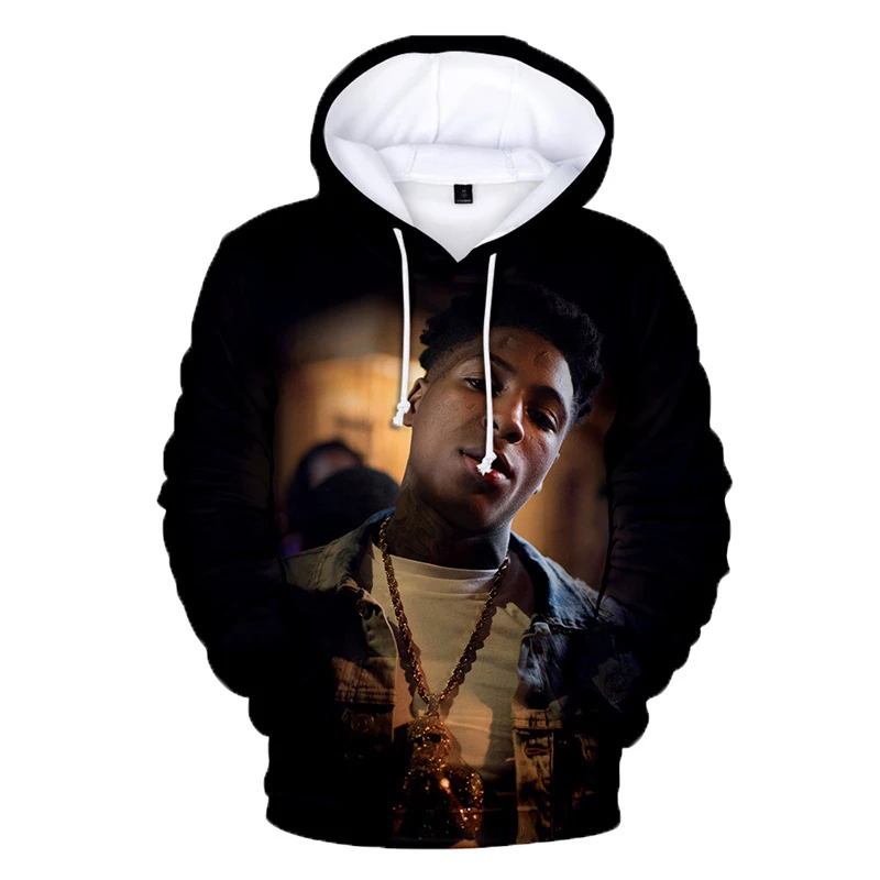 Maxstreet 3D Printed Hoodies Rapper Young Boy Never Broke Again - Image 4
