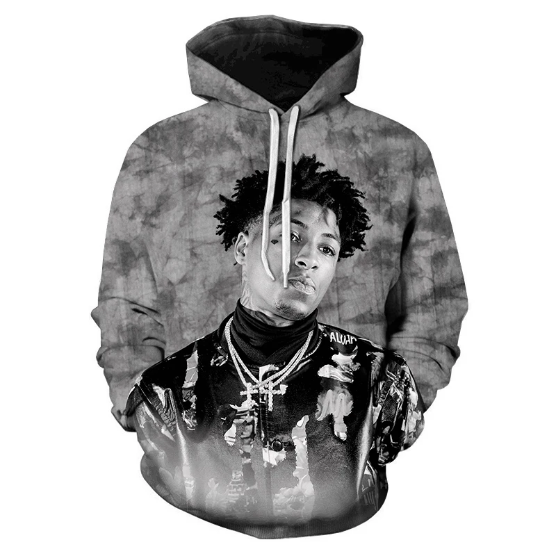 Maxstreet 3D Printed Hoodies Rapper Young Boy Never Broke Again - Image 5