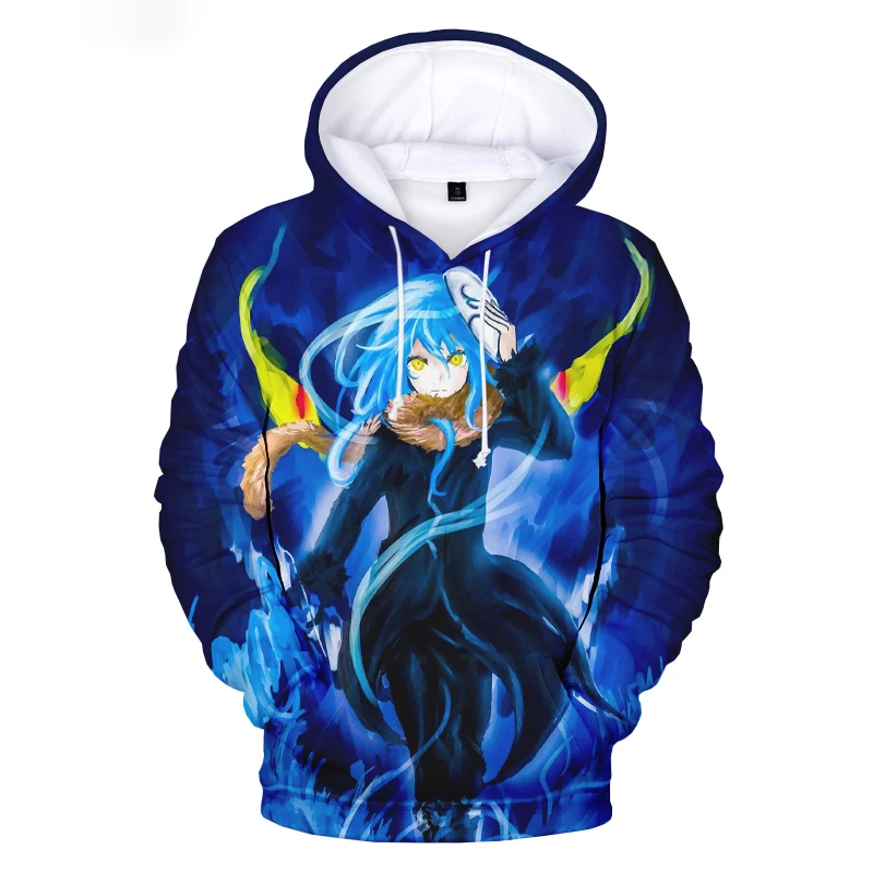 Maxstreet 3D Print Anime Rimuru Hoodie - Image 2