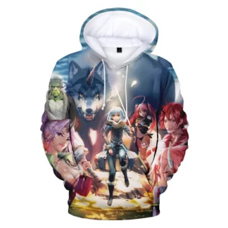 Maxstreet 3D Print Anime Rimuru Hoodie