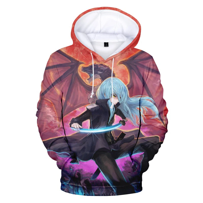 Maxstreet 3D Print Anime Rimuru Hoodie - Image 6