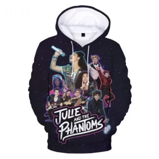 Maxstreet Julie and the Phantoms 3D Print Hoodie