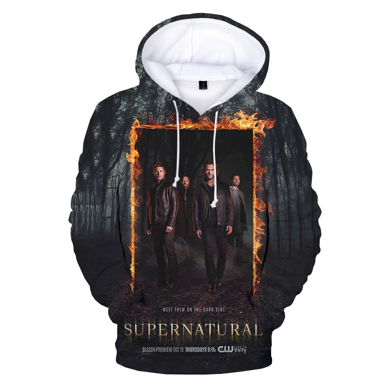 Maxstreet 3D Printed Hoodies Supernatural - Image 4