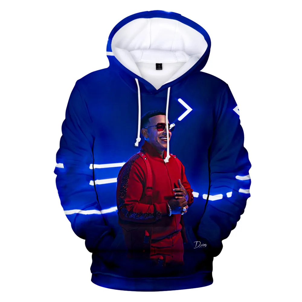 Maxstreet 3D Printed Hoodies Rapper Daddy Yankee - Image 3