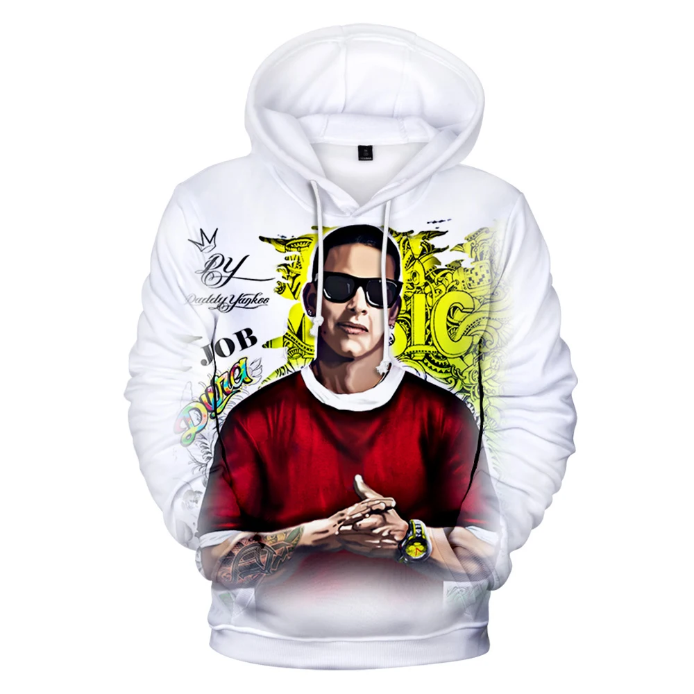 Maxstreet 3D Printed Hoodies Rapper Daddy Yankee - Image 4