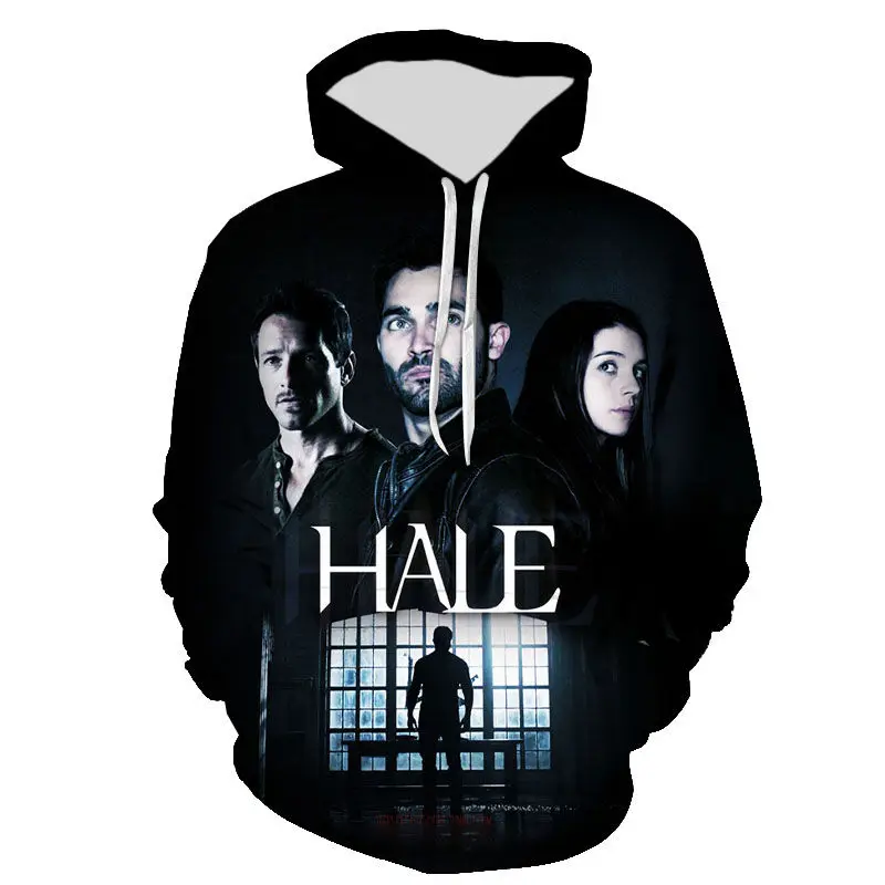 Maxstreet WOLF 3D Printed Pullovers Hoodies - Image 2