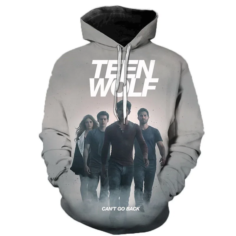 Maxstreet WOLF 3D Printed Pullovers Hoodies - Image 6
