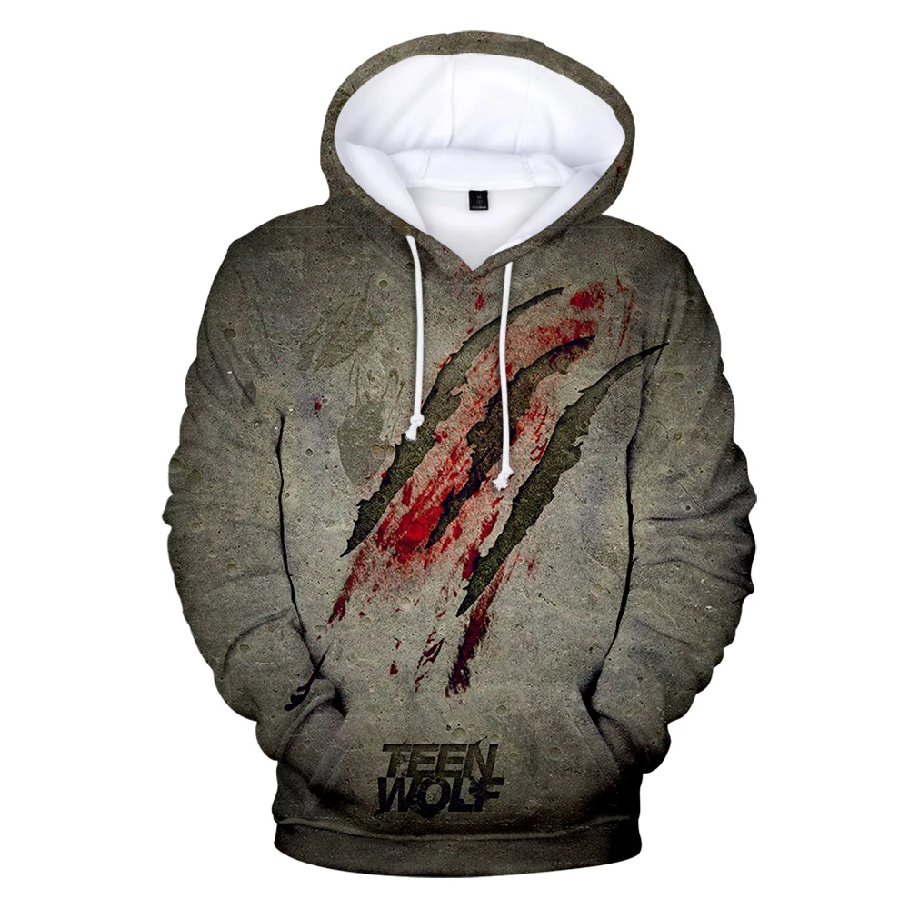 Maxstreet 3D Print Teen Wolf Hoodies - Image 2