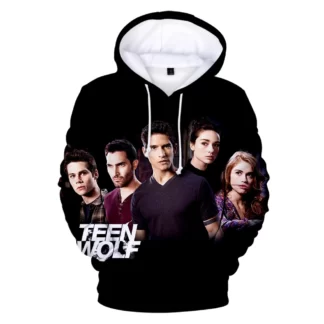 Maxstreet 3D Print Teen Wolf Hoodies