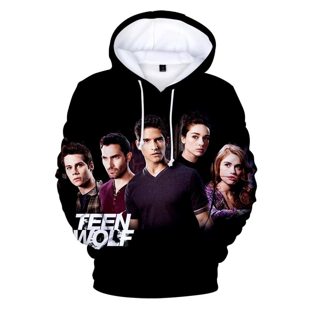 Maxstreet 3D Print Teen Wolf Hoodies
