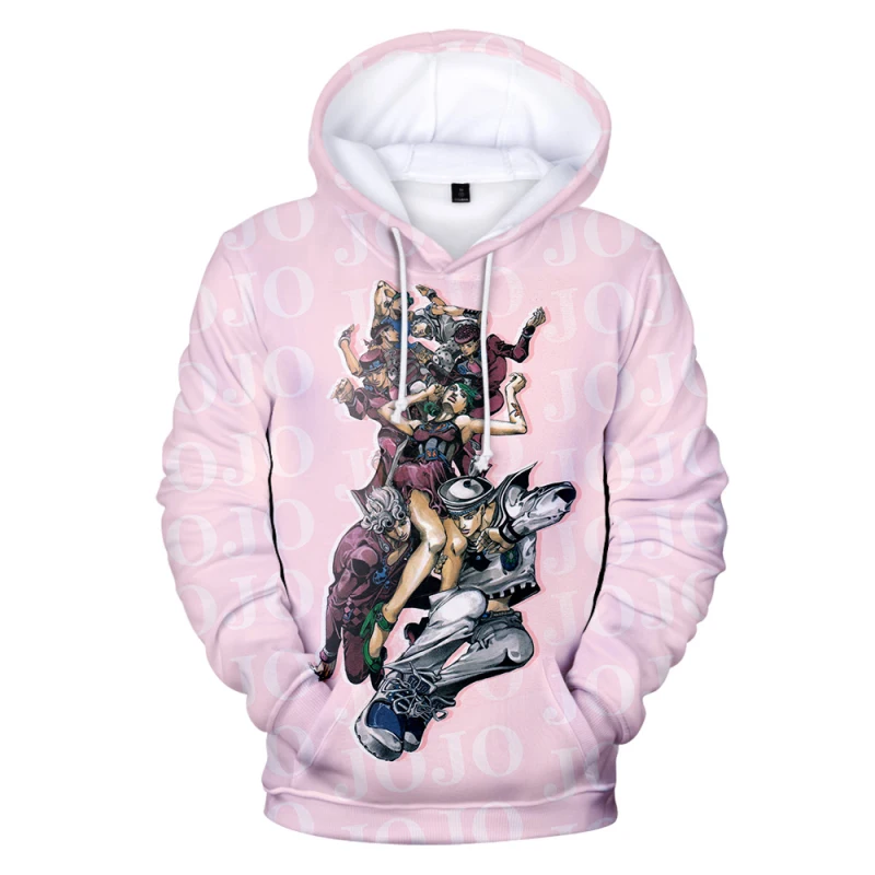 Maxstreet 3D Print Anime JOJO Bizarre Adventure Hoodie - Image 3