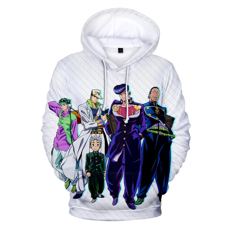 Maxstreet 3D Print Anime JOJO Bizarre Adventure Hoodie - Image 4