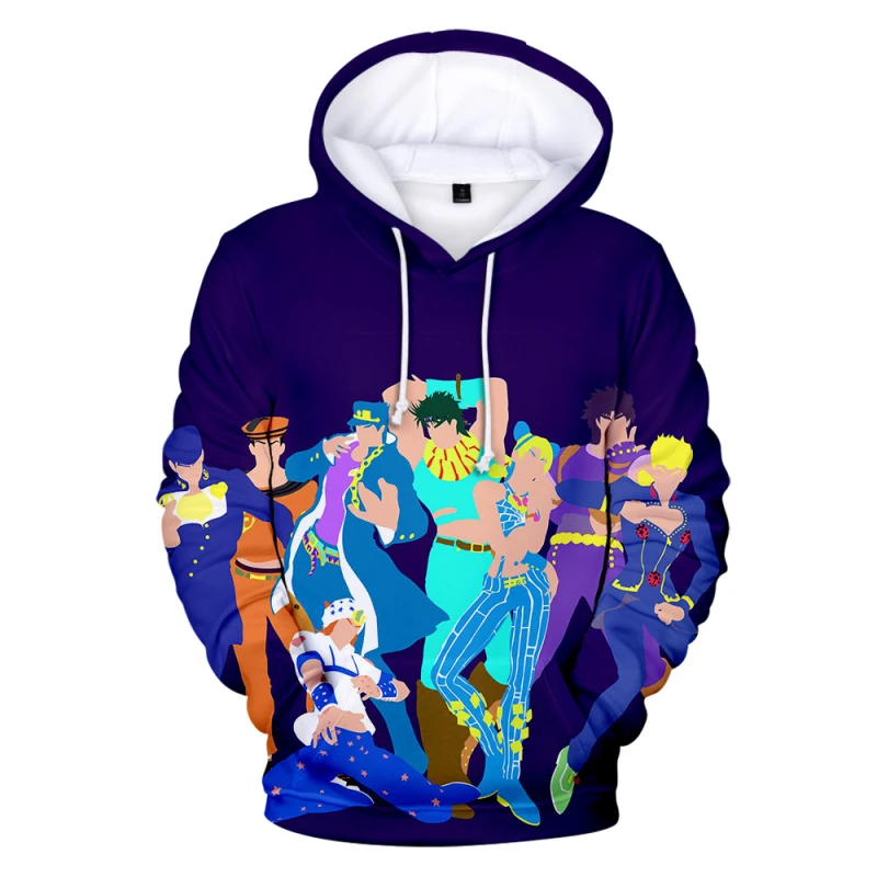 Maxstreet 3D Print Anime JOJO Bizarre Adventure Hoodie - Image 6