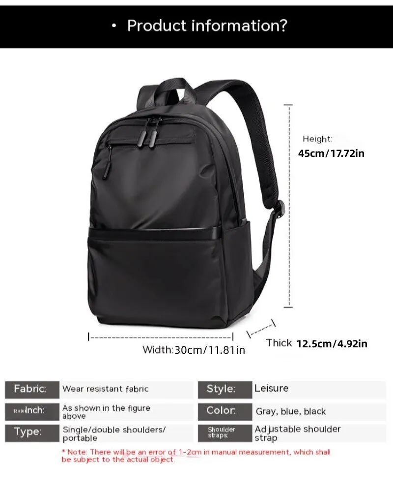 CARRIER Business Backpack Laptop Travel Bag - Image 2