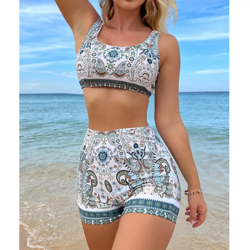 Ashley Beach Tankini Print Swimwear 2024 - Image 2