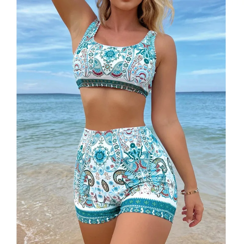 Ashley Beach Tankini Print Swimwear 2024 - Image 4