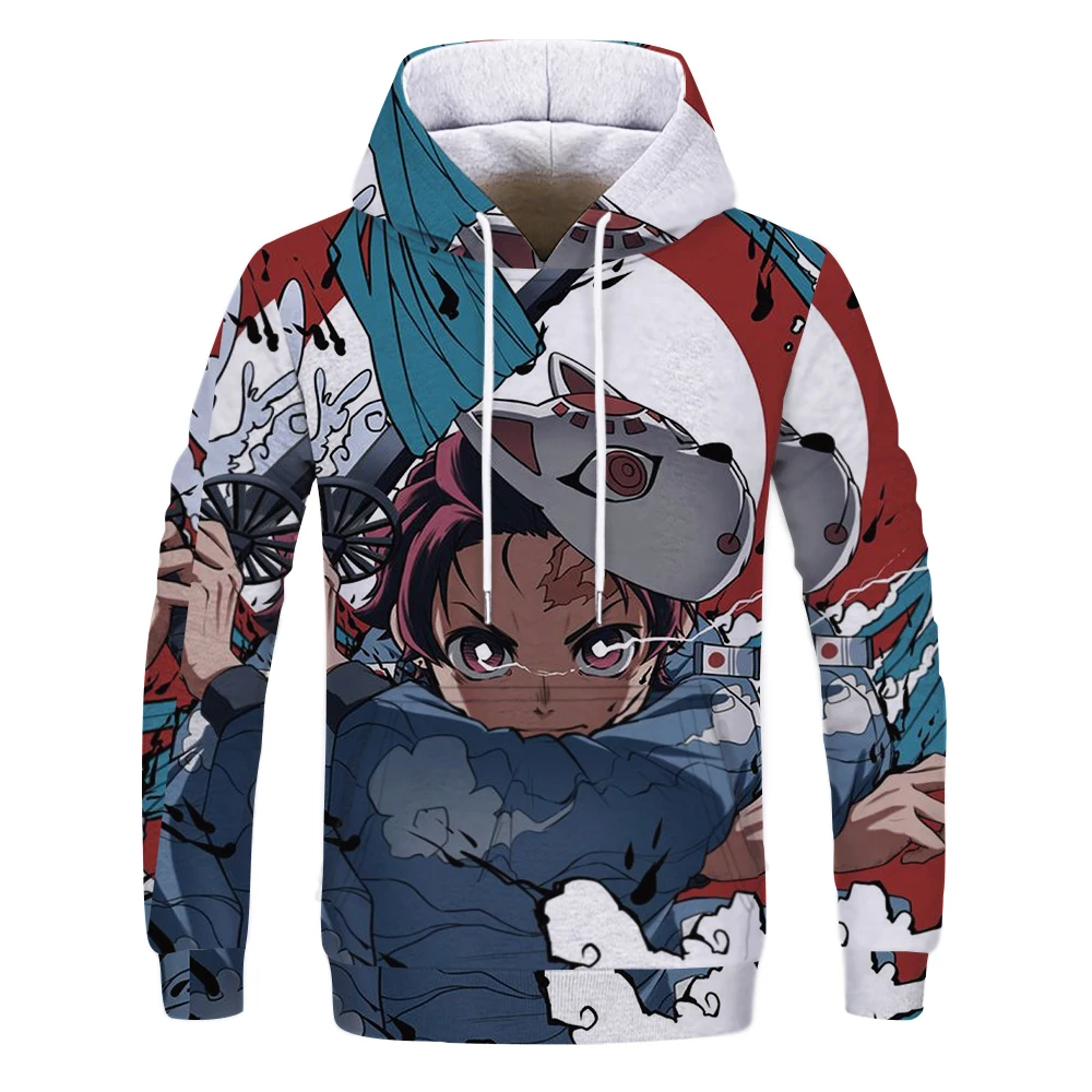 Maxstreet 3D Print Black and white hoodies - Image 2