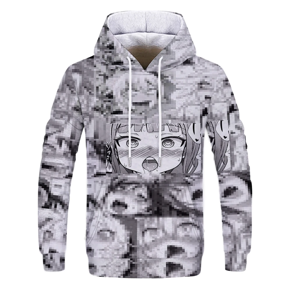 Maxstreet 3D Print Black and white hoodies - Image 3