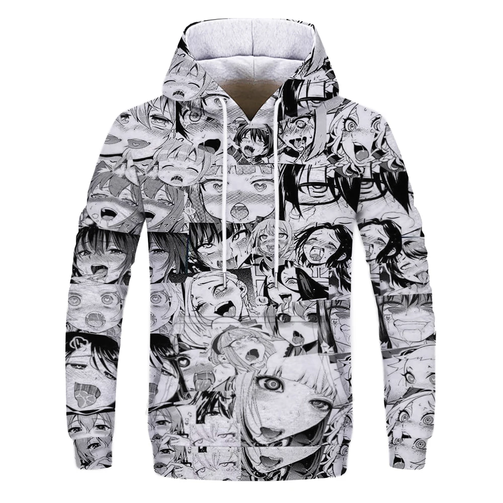 Maxstreet 3D Print Black and white hoodies - Image 6