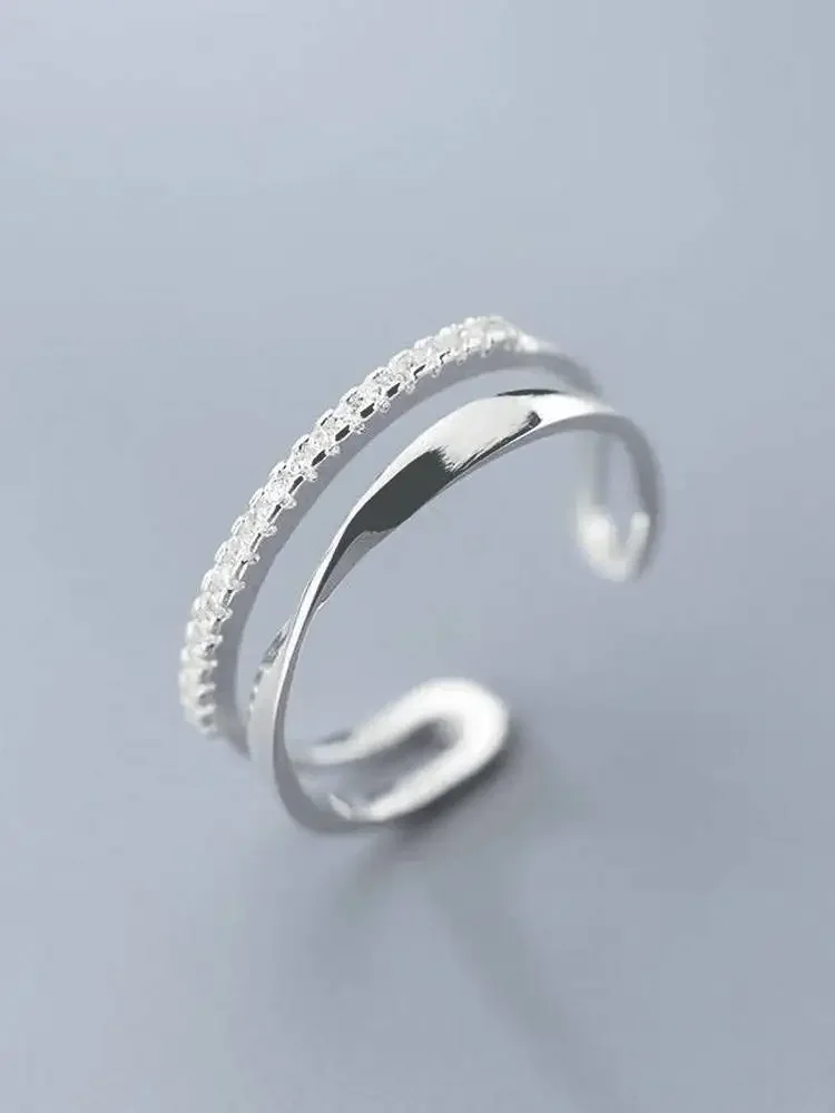 ADO Retro Style Open Rings Vintage Jewelry Accessories - Image 4