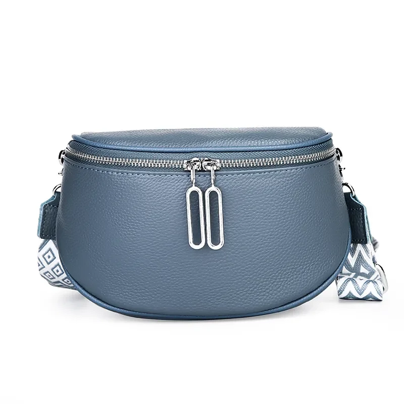 Carrier Cow Leather Shoulder Crossbody Bags