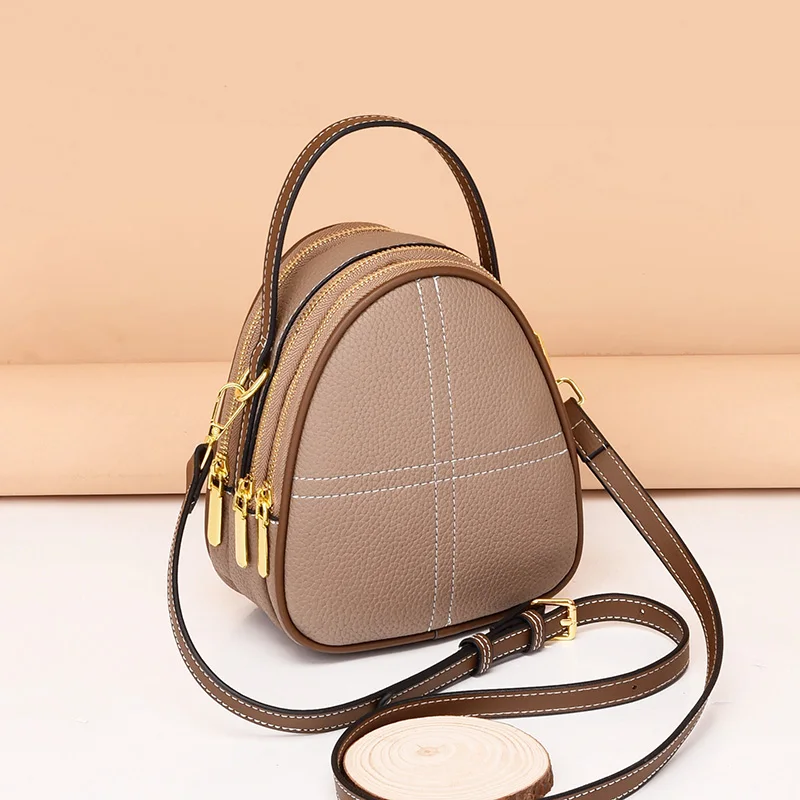 Carrier Designer Cow Leather Small Handbags - Image 2