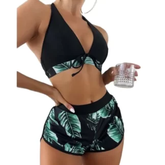 Ashley Tankini Sports Beach Wear Set Two-Piece Swimwear 2024