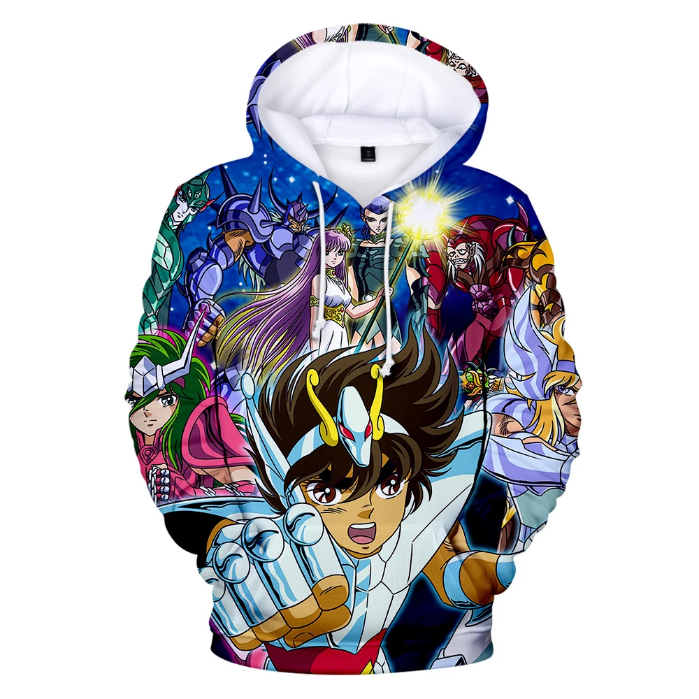 Maxstreet 3D Print Anime Knights Of The Zodiac Hoodie - Image 3