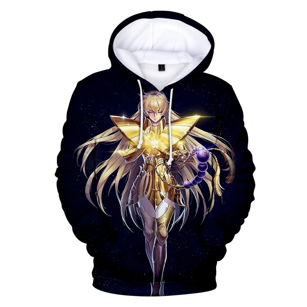 Maxstreet 3D Print Anime Knights Of The Zodiac Hoodie - Image 4