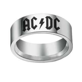 Stainless Steel Plain Ac Dc Ring