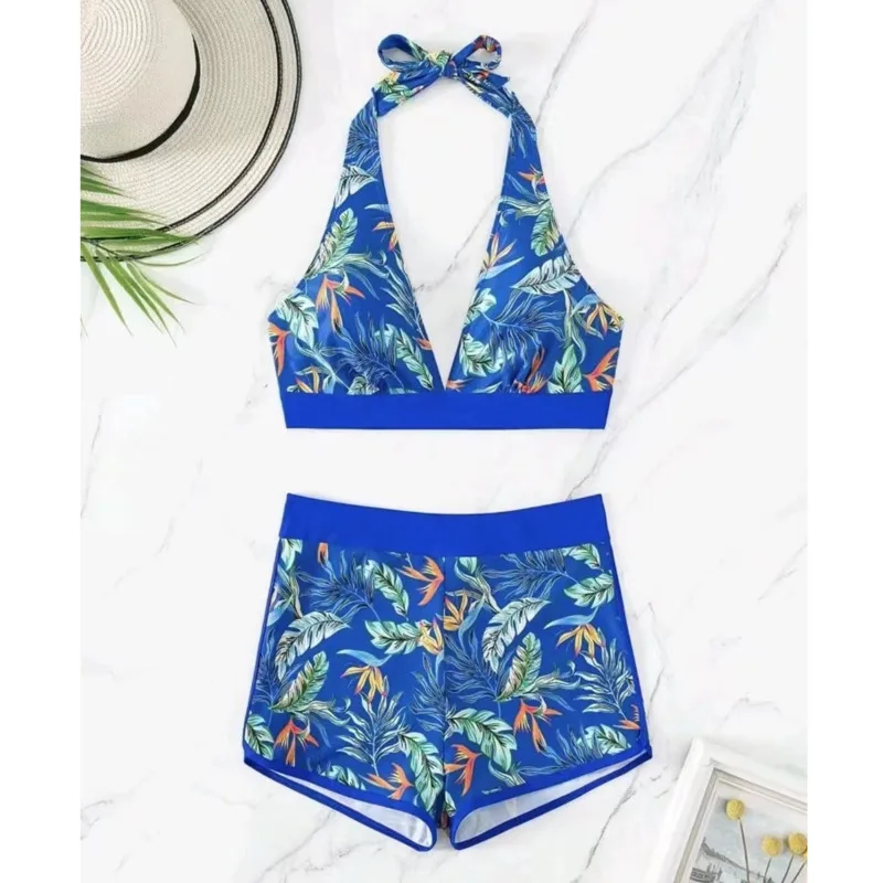Ashley Two-Piece Print Tankini Sets Swimwear 2024 - Image 5