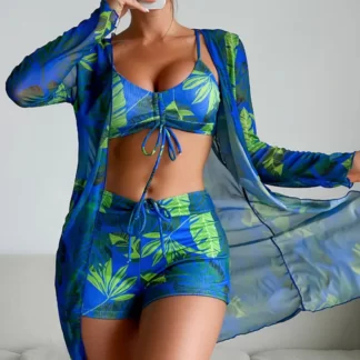 Ashley Tankini Sets Three-Piece Swimwear 2024
