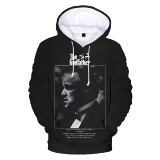Maxstreet The Godfather 3D Print Hoodie Pullover