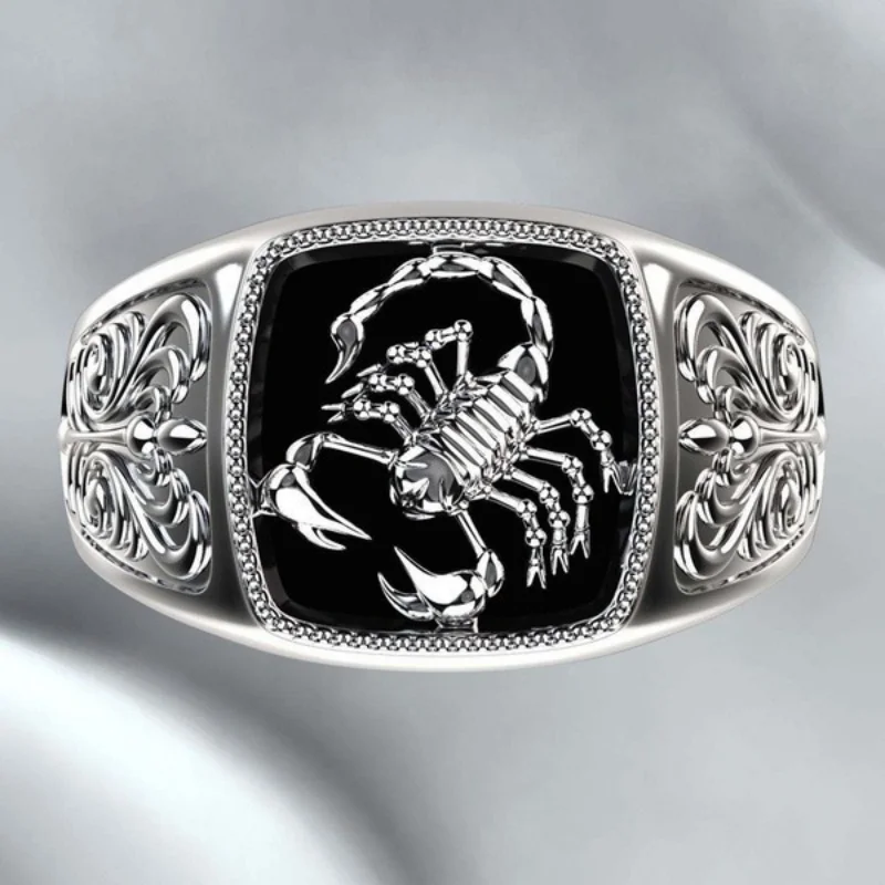 Zeta 65 Vintage Scorpion Ring - Image 2