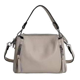 Carrier Luxury Genuine Leather Bucket Bag