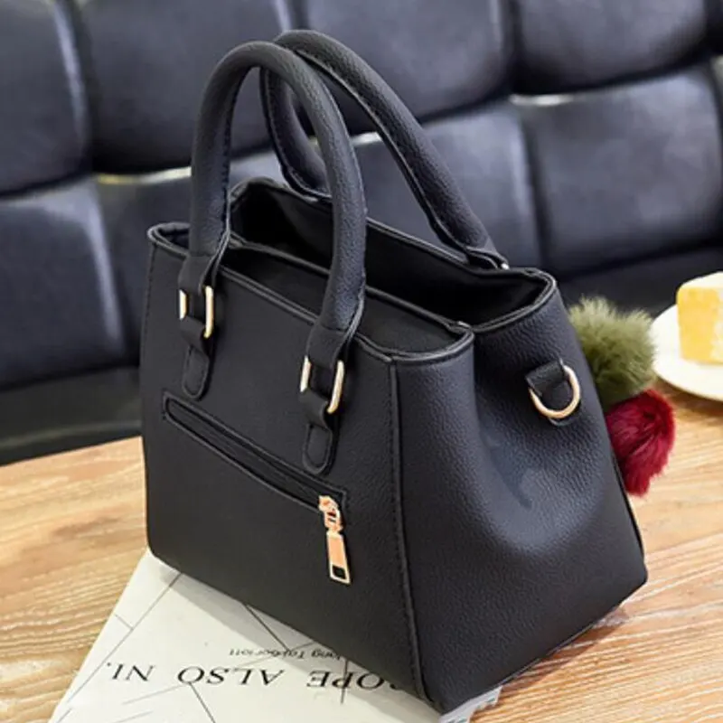 CARRIER LADY Boston Shoulder Crossbody HandBag - Image 5