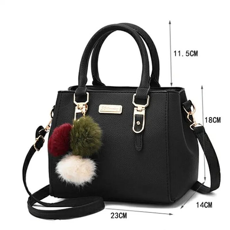 CARRIER LADY Boston Shoulder Crossbody HandBag - Image 6